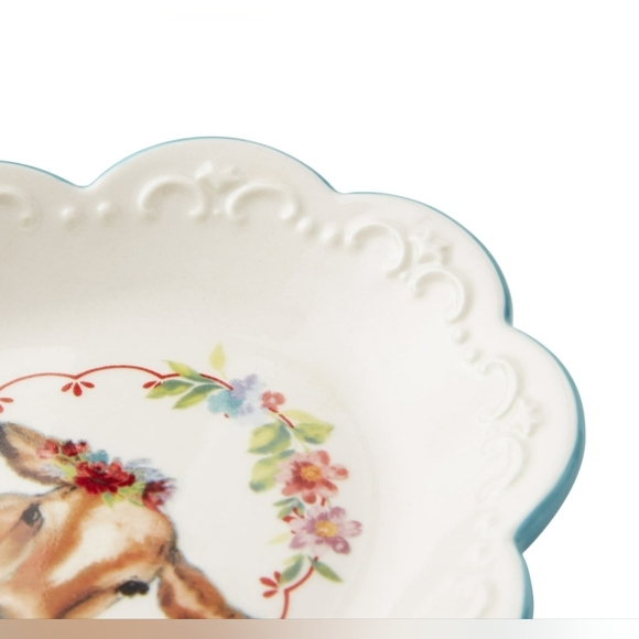 The Pioneer Woman Cow Decal Stoneware Spoon Rest. - Picture 5 of 5